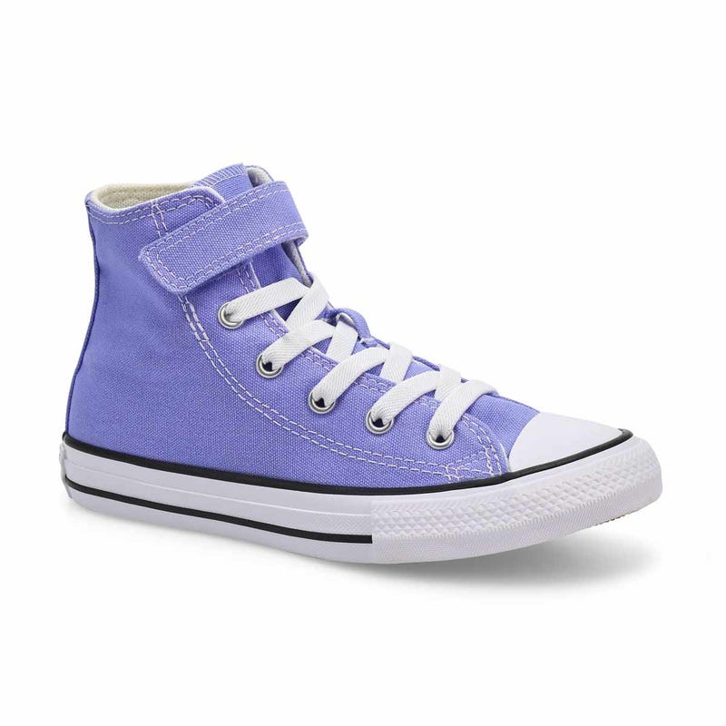Baskets faciles à enfiler CHUCK TAYLOR ALL STAR EASY ON, pervenche/blanc/aigrette, enfants