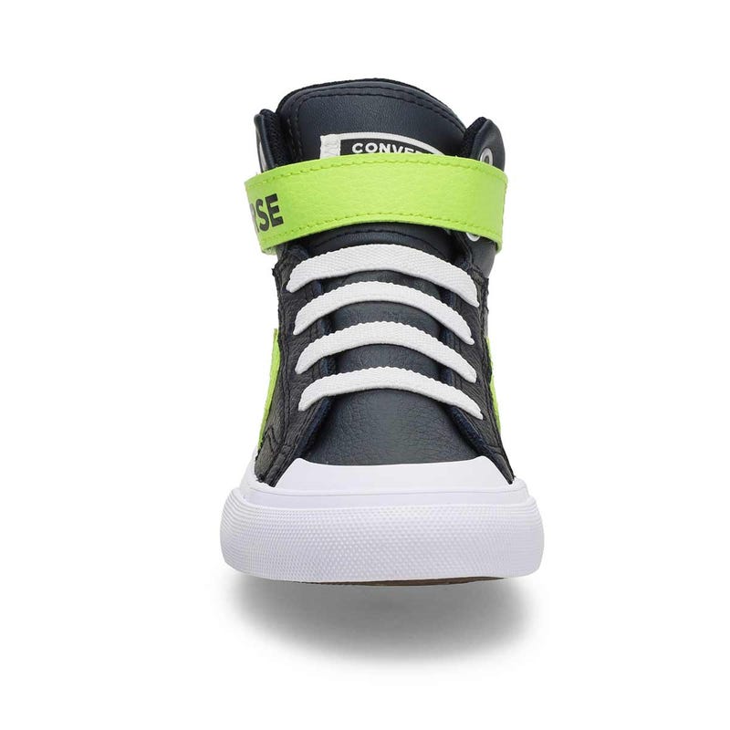 Kids'  Chuck Taylor All Star Pro Blaze Sneaker - Black/Neon Mantis/White