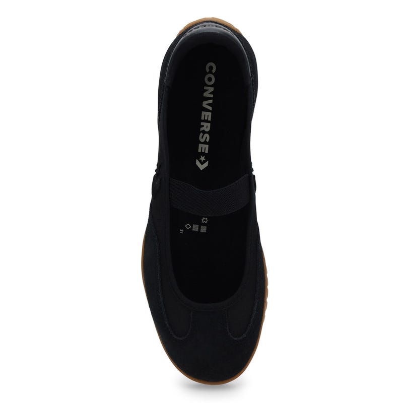 Baskets à profil bas RUN STAR TRAINER BALLET, noir/noir/résine, femmes