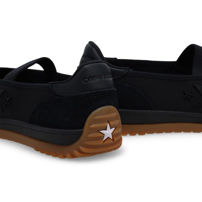 Baskets à profil bas RUN STAR TRAINER BALLET, noir/noir/résine, femmes