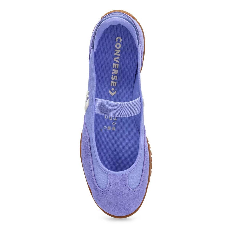 Baskets à profil bas RUN STAR TRAINER BALLET, pervenche/tempête indigo/résine, femmes