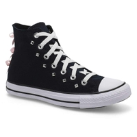 Baskets CHUCK TAYLOR ALL STAR BOWS & STUDS, noir/glaçage rose, femmes