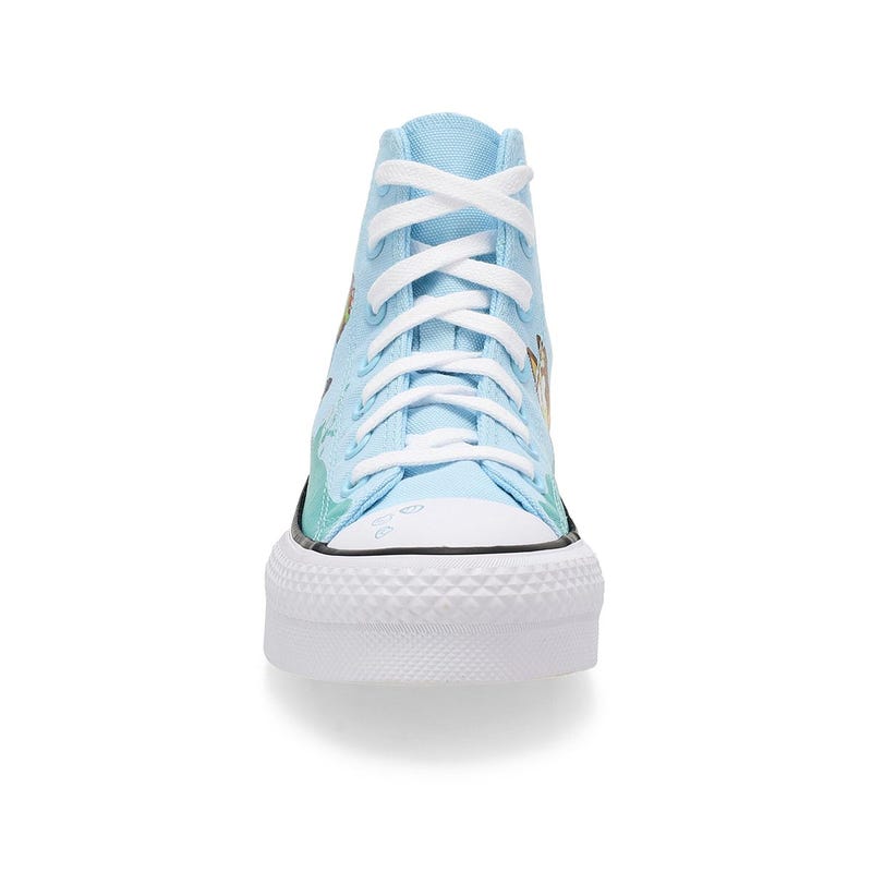 Kids'  Chuck Taylor All Star Eva Lift - Bluey High Top Sneaker - Blue/White/Multi