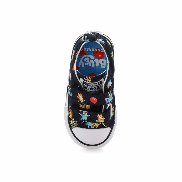 Infants'  Chuck Taylor All Star 2V - Bluey Sneaker - Black/Multi/White