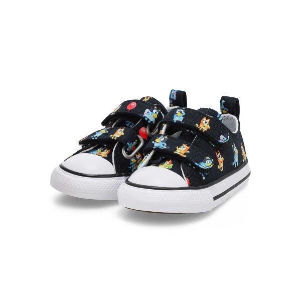 Infants'  Chuck Taylor All Star 2V - Bluey Sneaker - Black/Multi/White