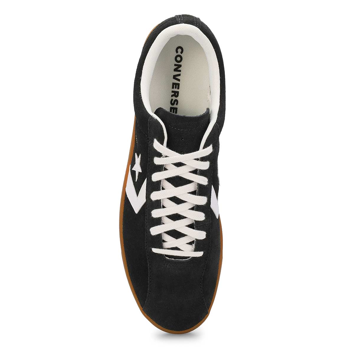 Men's Classic Trainer Suede Sneaker - Black
