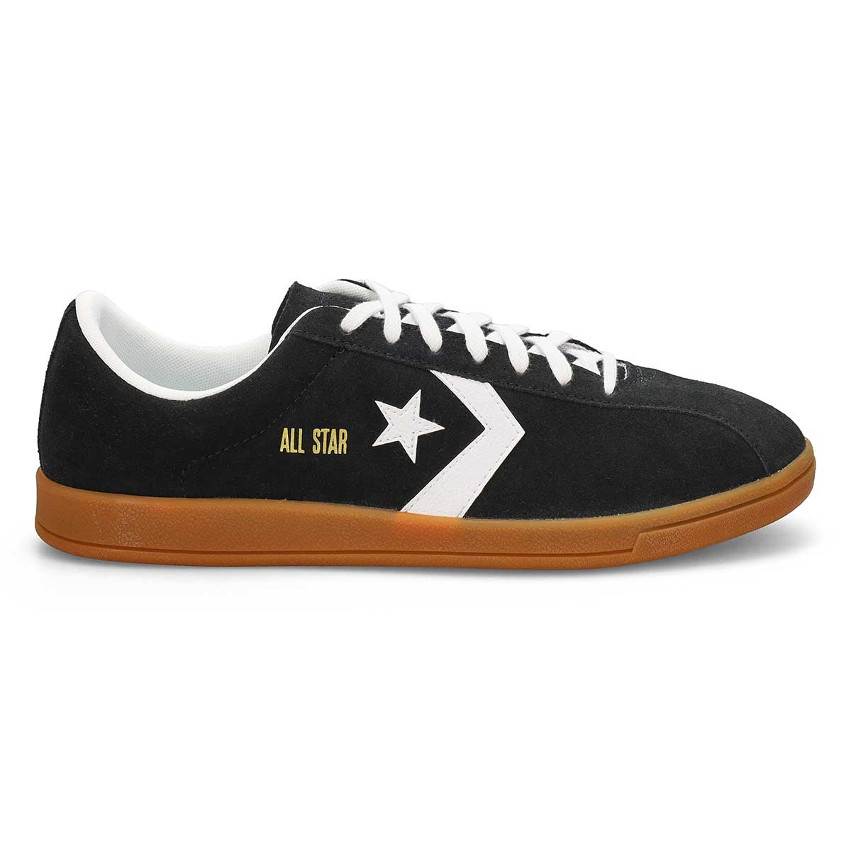 Men's Classic Trainer Suede Sneaker - Black