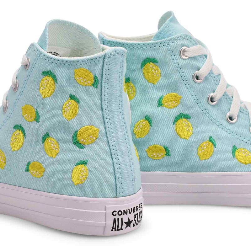 Baskets CHUCK TAYLOR ALL STAR CITRUS, bleu/jaune/blanc, filles