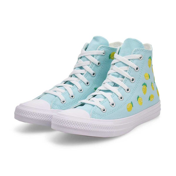 Baskets CHUCK TAYLOR ALL STAR CITRUS, bleu/jaune/blanc, filles