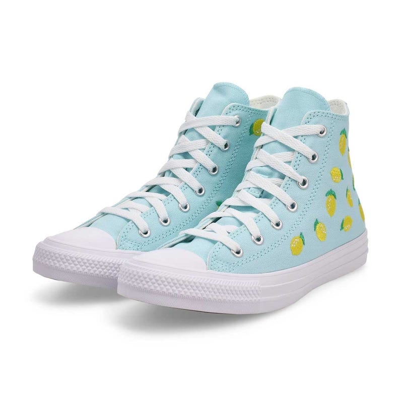 Baskets CHUCK TAYLOR ALL STAR CITRUS, bleu/jaune/blanc, filles
