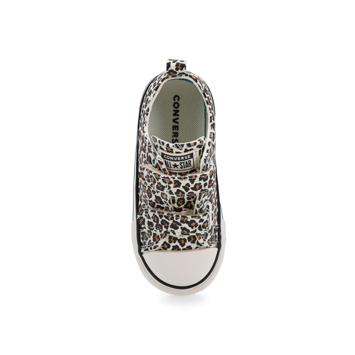 Infants' G Chuck Taylor All Star 2V  Back to Leopard Sneaker - Ox Egret/White