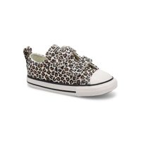 Infants' G Chuck Taylor All Star 2V  Back to Leopard Sneaker - Ox Egret/White