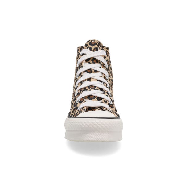 Baskets CTAS EVA LIFT HI BACK TO LEOPARD, brun, filles