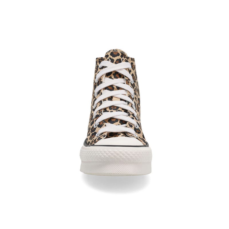 Baskets CTAS EVA LIFT HI BACK TO LEOPARD, brun, filles