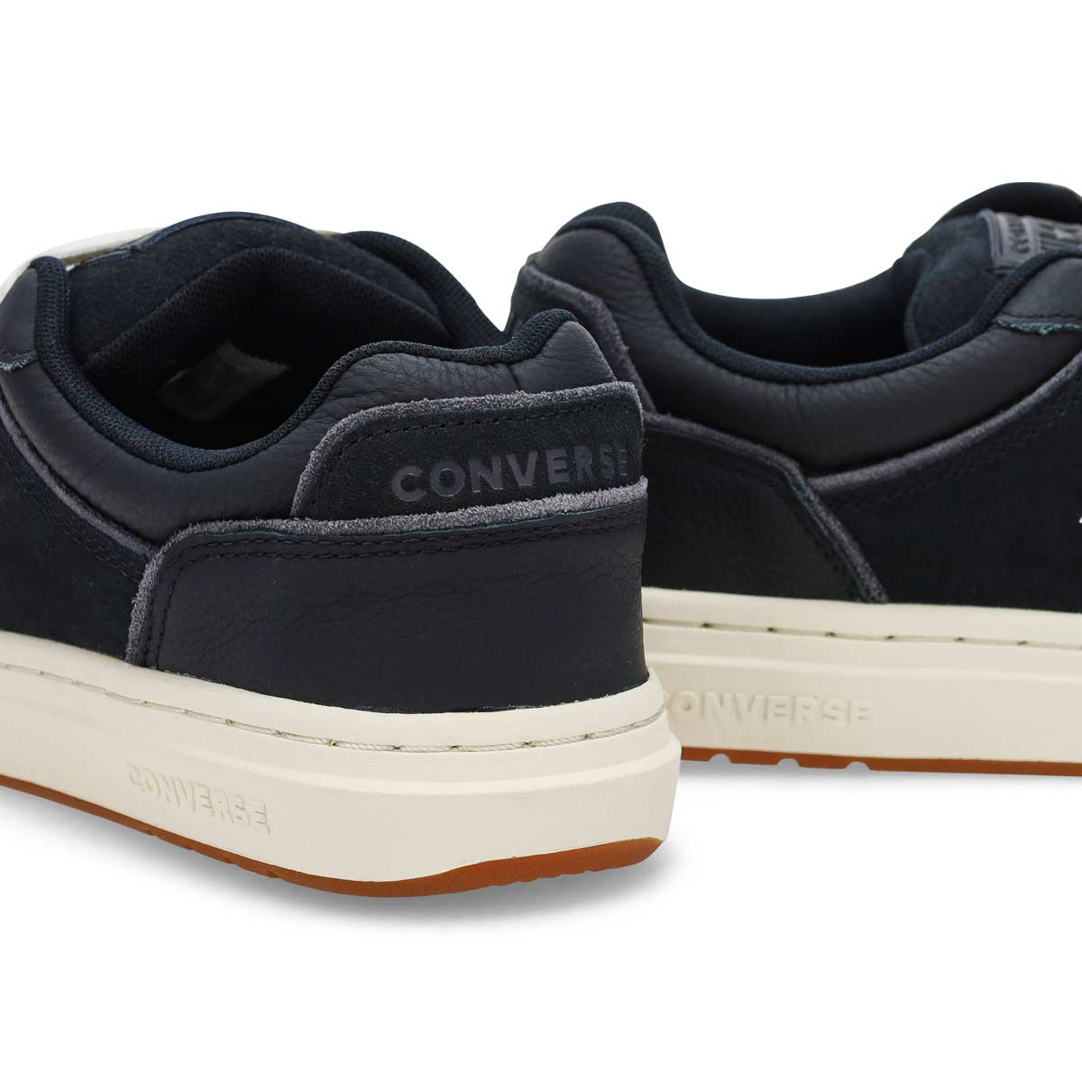 Men's Pro Blaze Classic Suede Oxford Sneaker - Black/ Egret