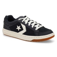 Men's Pro Blaze Classic Suede Oxford Sneaker - Black/ Egret