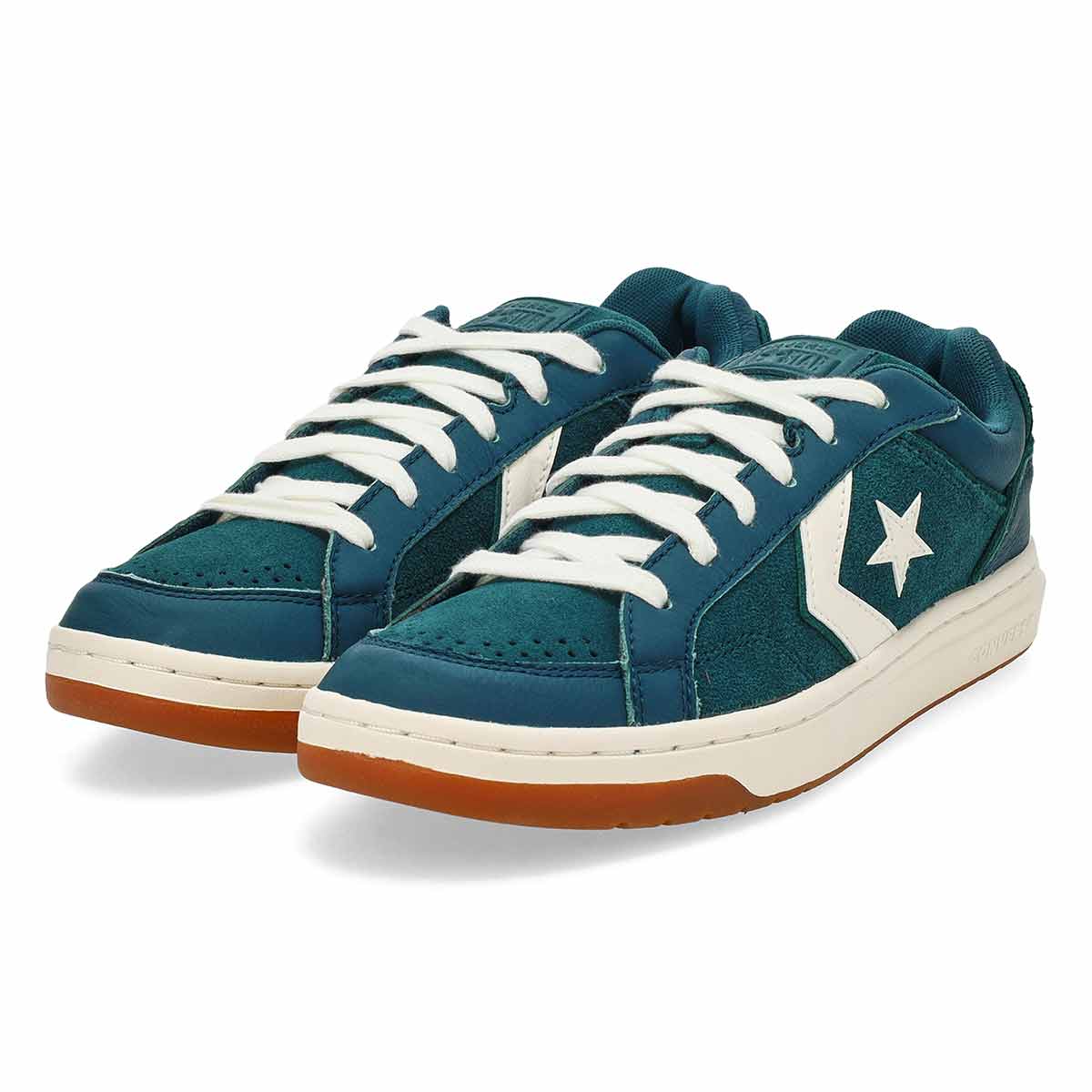 Men's Pro Blaze Classic Suede Oxford Sneaker - Jade/ Egret