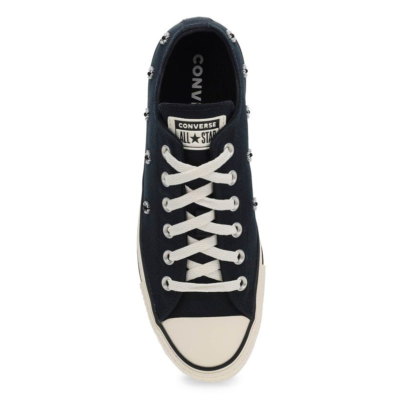 Women's Chuck Taylor All Star Sneaker - Black/Egret/Black
