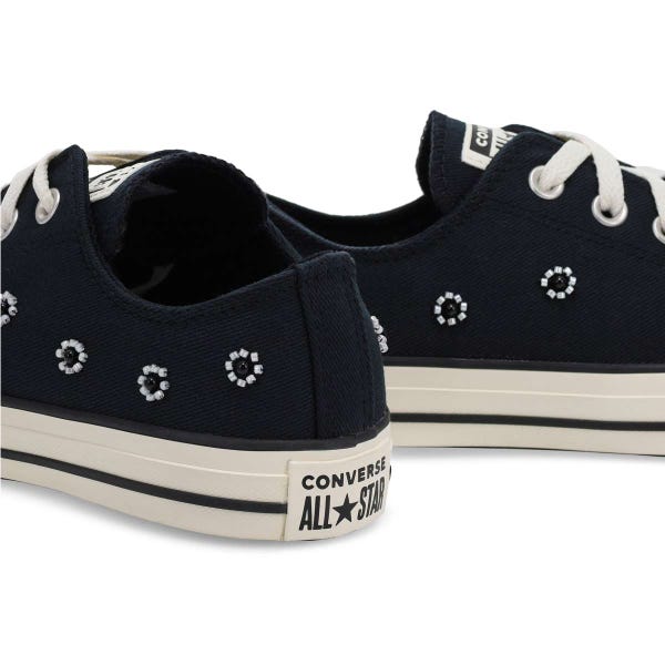 Women's Chuck Taylor All Star Sneaker - Black/Egret/Black