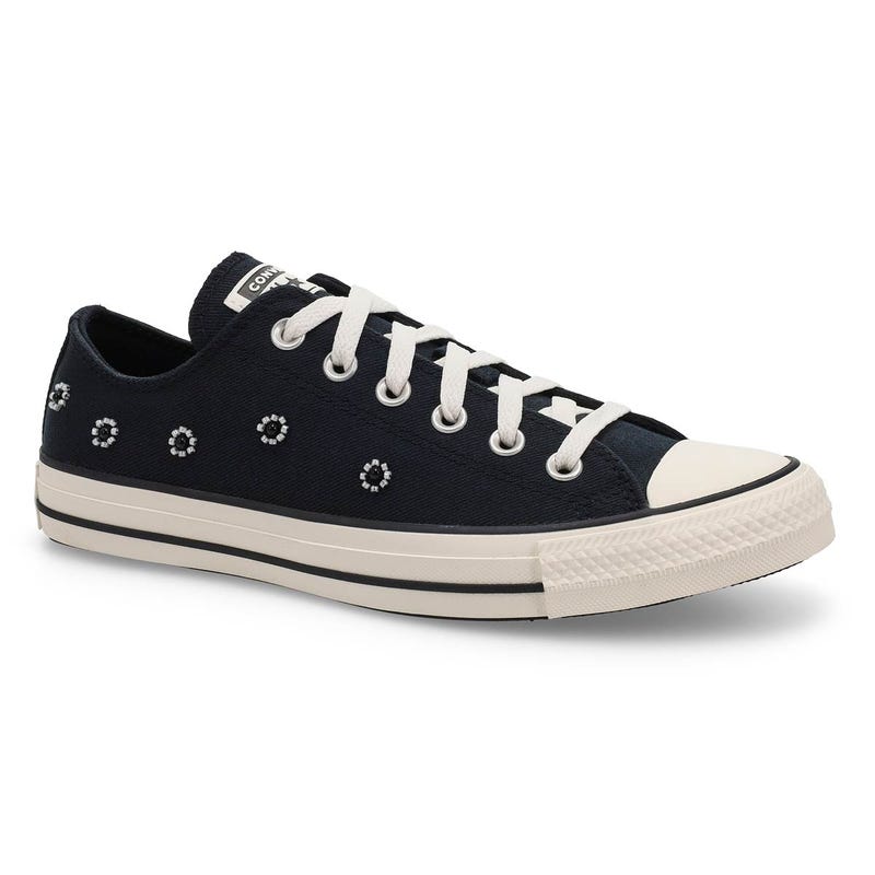 Women's Chuck Taylor All Star Sneaker - Black/Egret/Black