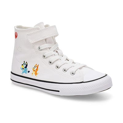 Baskets hautes CHUCK TAYLOR ALL STAR 1V - BLUEY, bleu/multi/blanc, enfants