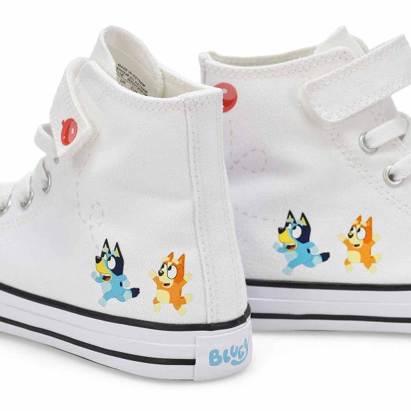 Kids'  Chuck Taylor All Star 1V- Bluey High Top Sneaker - Blue/Multi/White