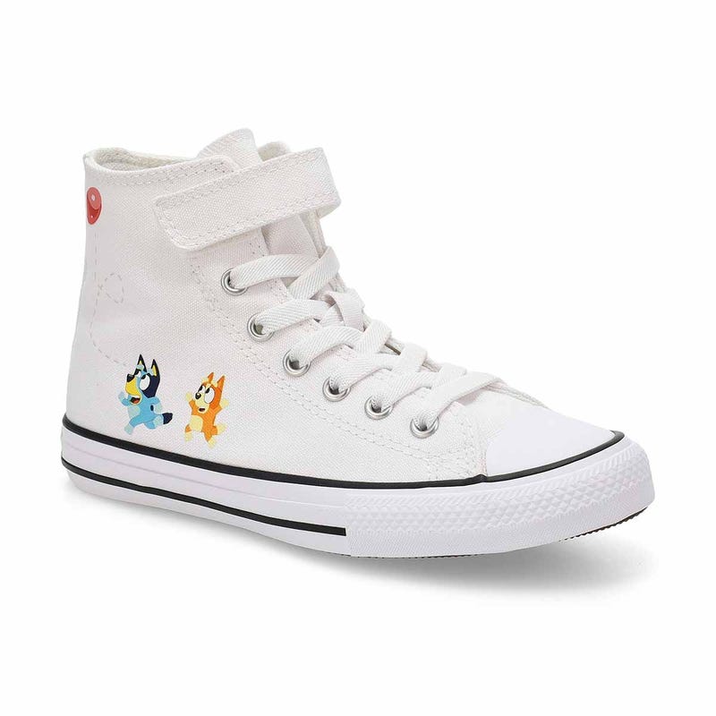 Kids'  Chuck Taylor All Star 1V- Bluey High Top Sneaker - Blue/Multi/White