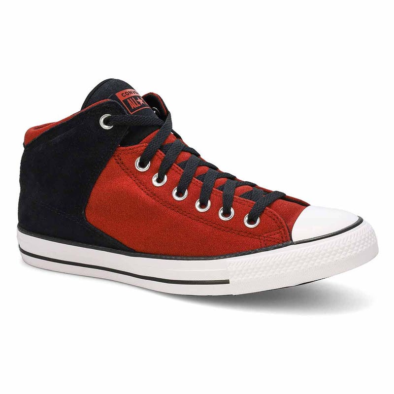 Men's Chuck Taylor All Star High Street Sneaker - Rotten Apple/Black/White