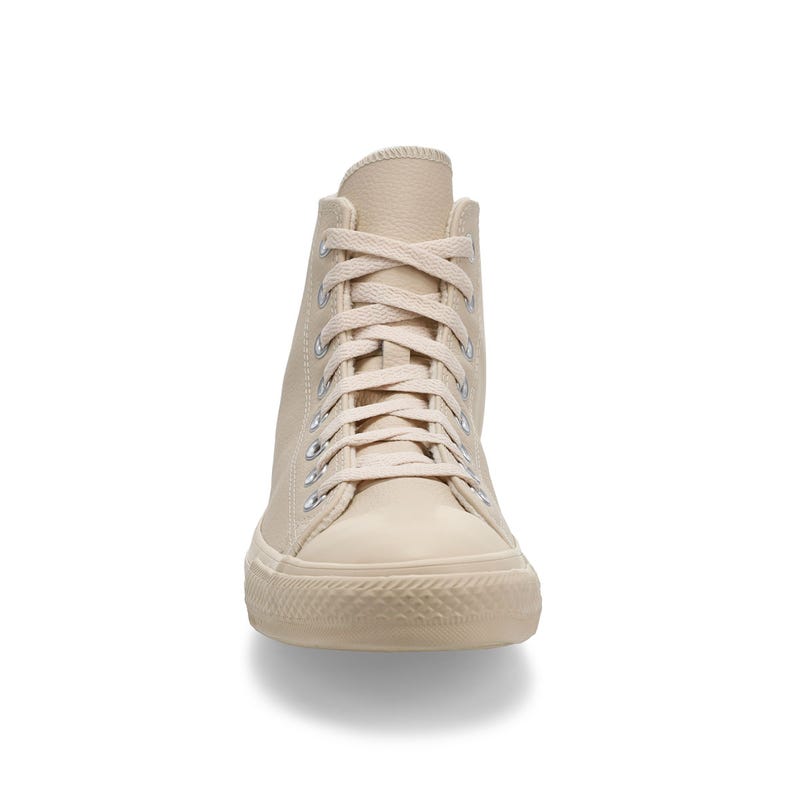 Baskets hautes en cuir CHUCK TAYLOR ALL STAR LEATHER HI TOP, dune pâle, hommes
