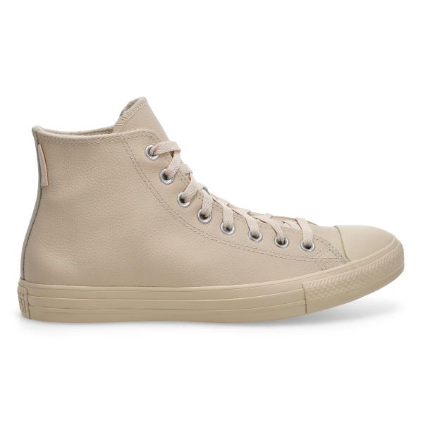 Baskets hautes en cuir CHUCK TAYLOR ALL STAR LEATHER HI TOP, dune pâle, hommes