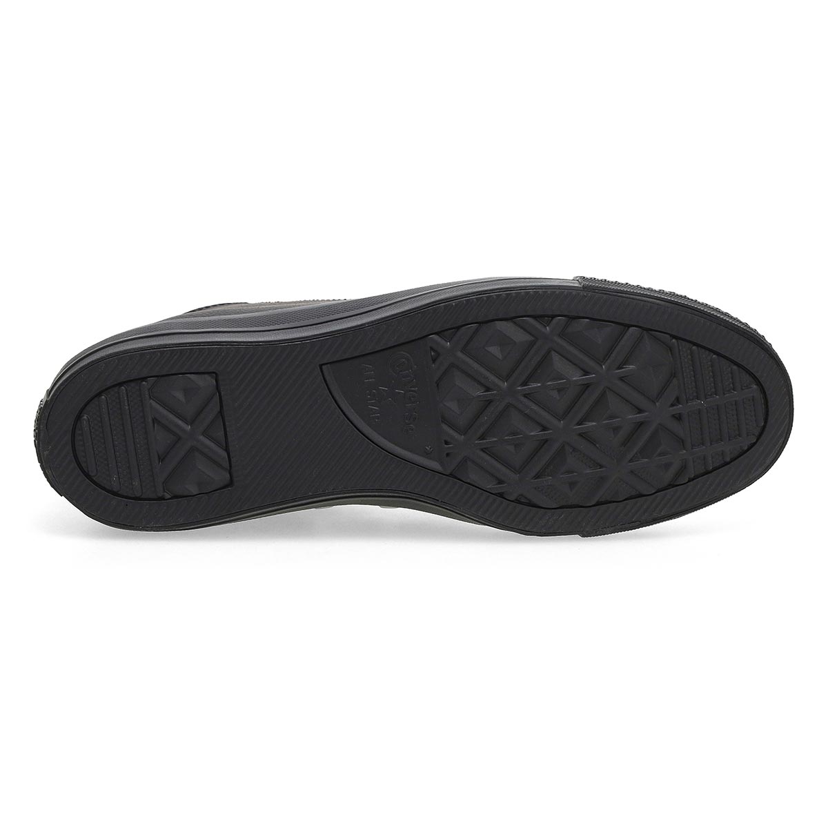 Men's Chuck Taylor All Star Leather Hi Top Sneaker - Black/Black