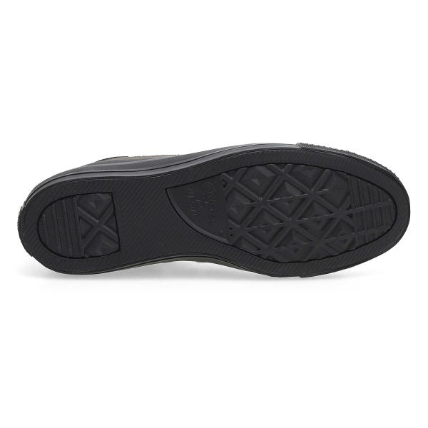 Baskets hautes en cuir CHUCK TAYLOR ALL STAR LEATHER HI TOP, noir/noir, hommes