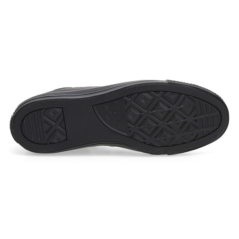 Baskets hautes en cuir CHUCK TAYLOR ALL STAR LEATHER HI TOP, noir/noir, hommes