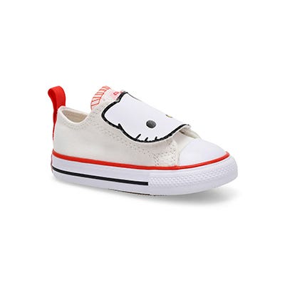 Infs CTAS One Strap Hello Kitty And Friends Sneaker - White/White/Red
