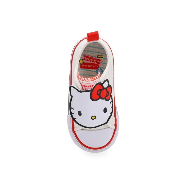 Infants' CTAS One Strap Hello Kitty And Friends Sneaker - White/White/Red