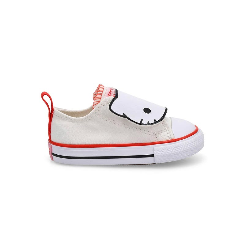 Infants' CTAS One Strap Hello Kitty And Friends Sneaker - White/White/Red