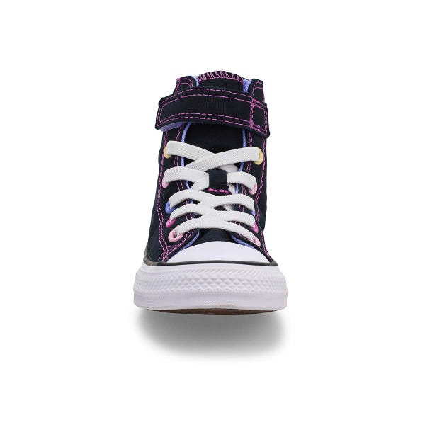 Kids' Chuck Taylor All Star Beads Sneaker - Black/White/Very Peri