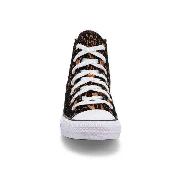 Women's  Chuck Taylor All Star Animal Print Hi Top Sneaker - Incensed/Black