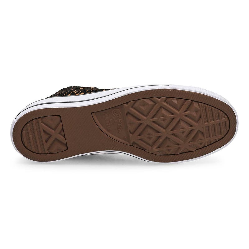 Women's  Chuck Taylor All Star Animal Print Hi Top Sneaker - Incensed/Black