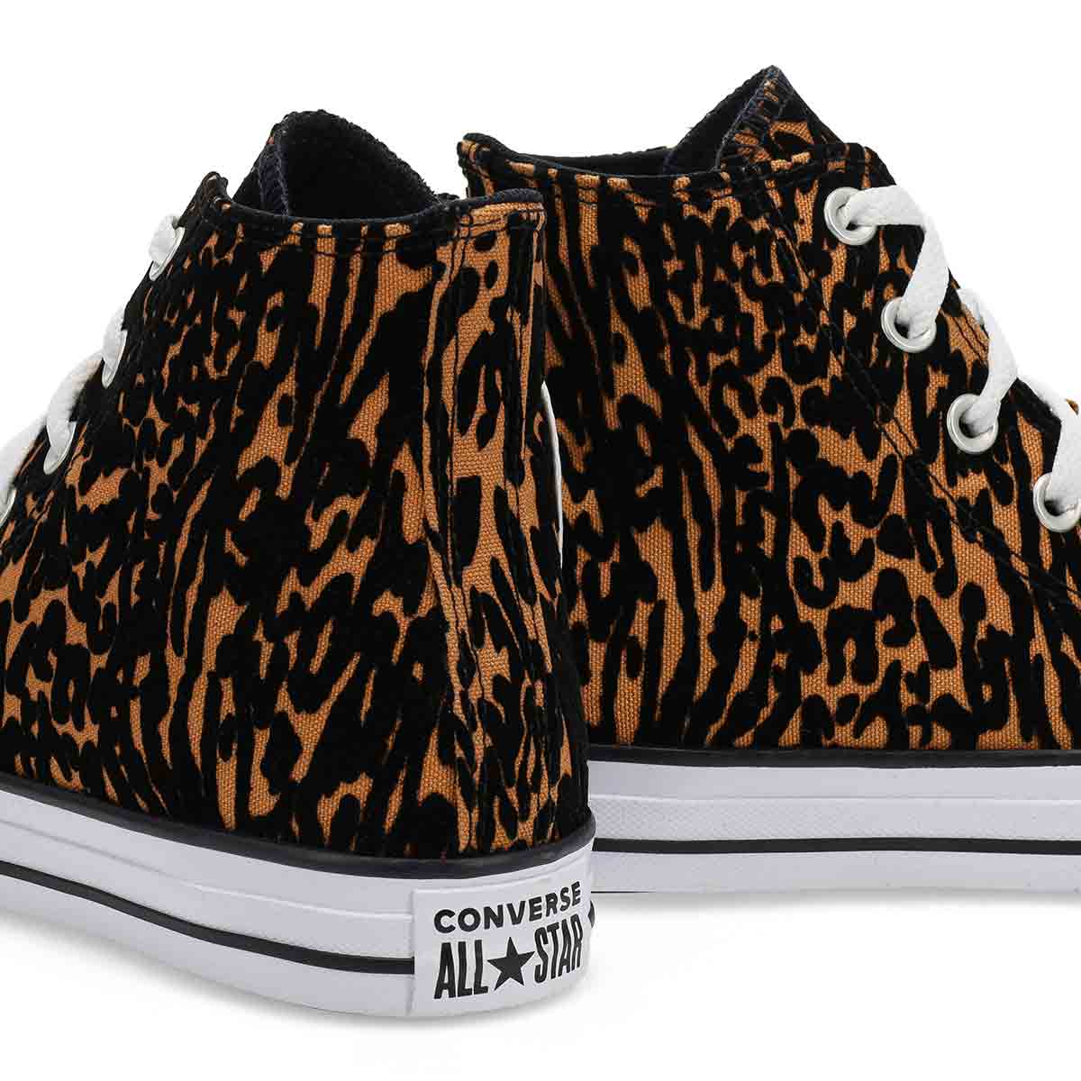 Baskets hautes CHUCK TAYLOR ALL STAR ANIMAL PRINT HI, brun/noir, femmes