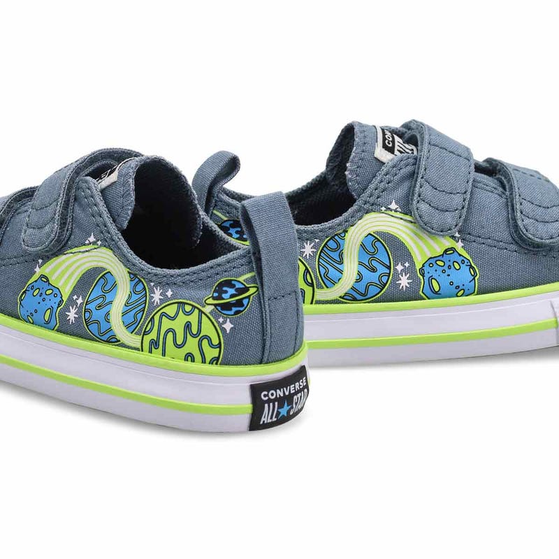 Infants'  Chuck Taylor All Star Planets Sneaker - Grey New World/Neon/Light Blue