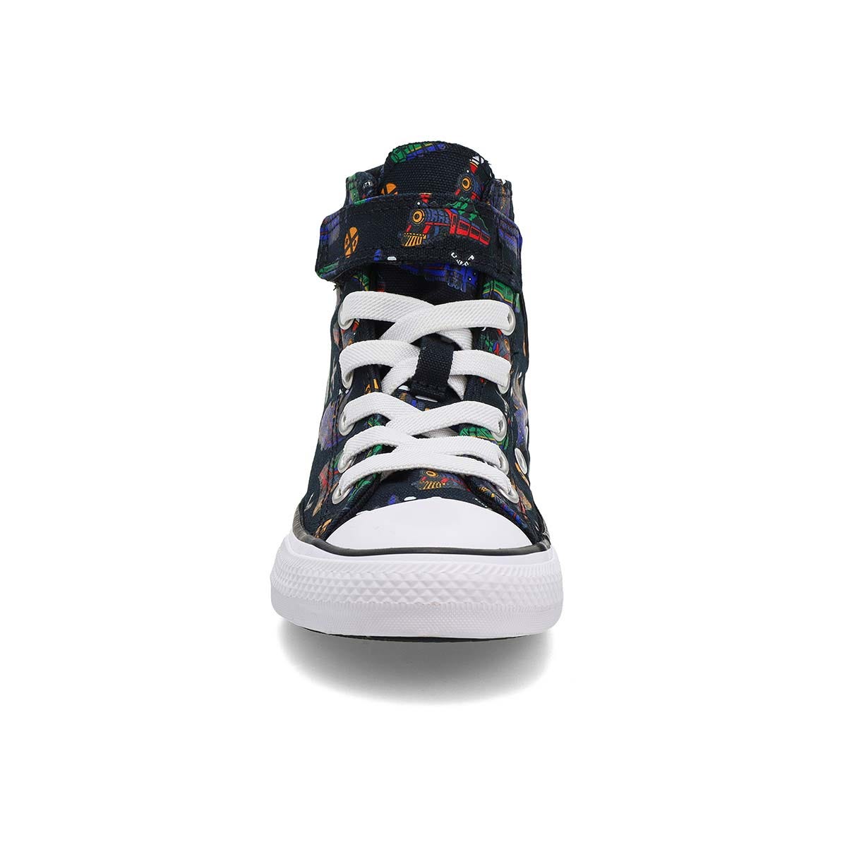 Baskets hautes CHUCK TAYLOR ALL STAR CLASSIC 1V HI TOP, noir/multi, enfants