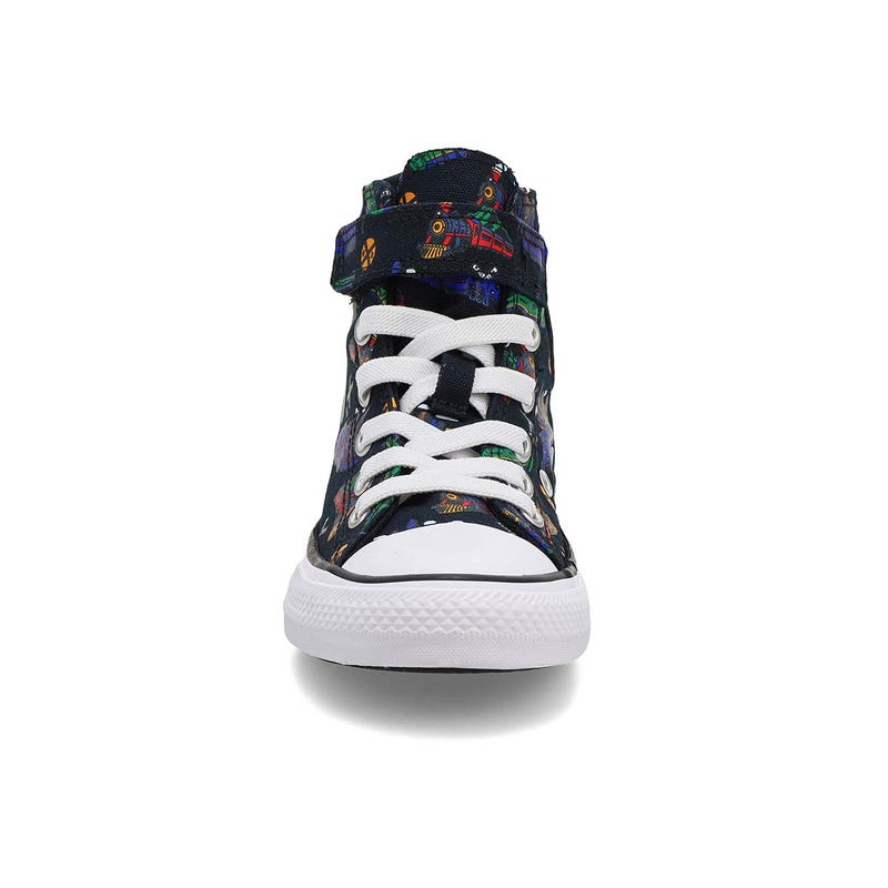 Kids'  Chuck Taylor All Star Classic 1V Hi Top Sneaker - Black/Multi