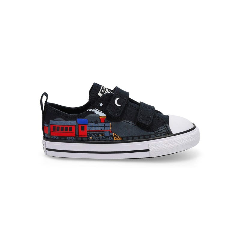 Baskets CHUCK TAYLOR ALL STAR CLASSIC 2V, noir/multi, bébés-G