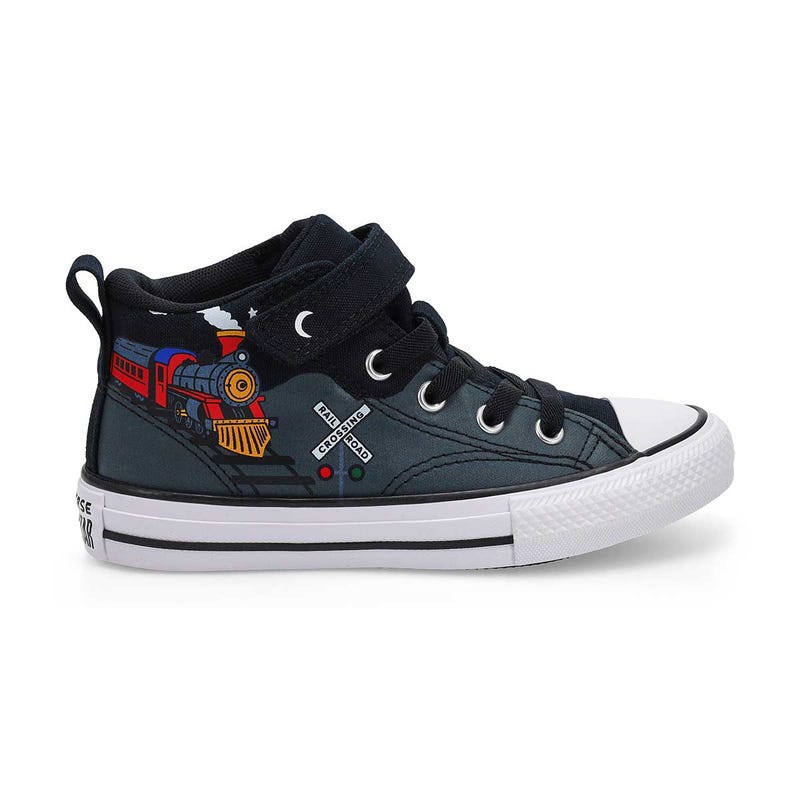 Baskets mi-hautes CHUCK TAYLOR ALL STAR MALDEN STREET MID, noir/multi, garçons