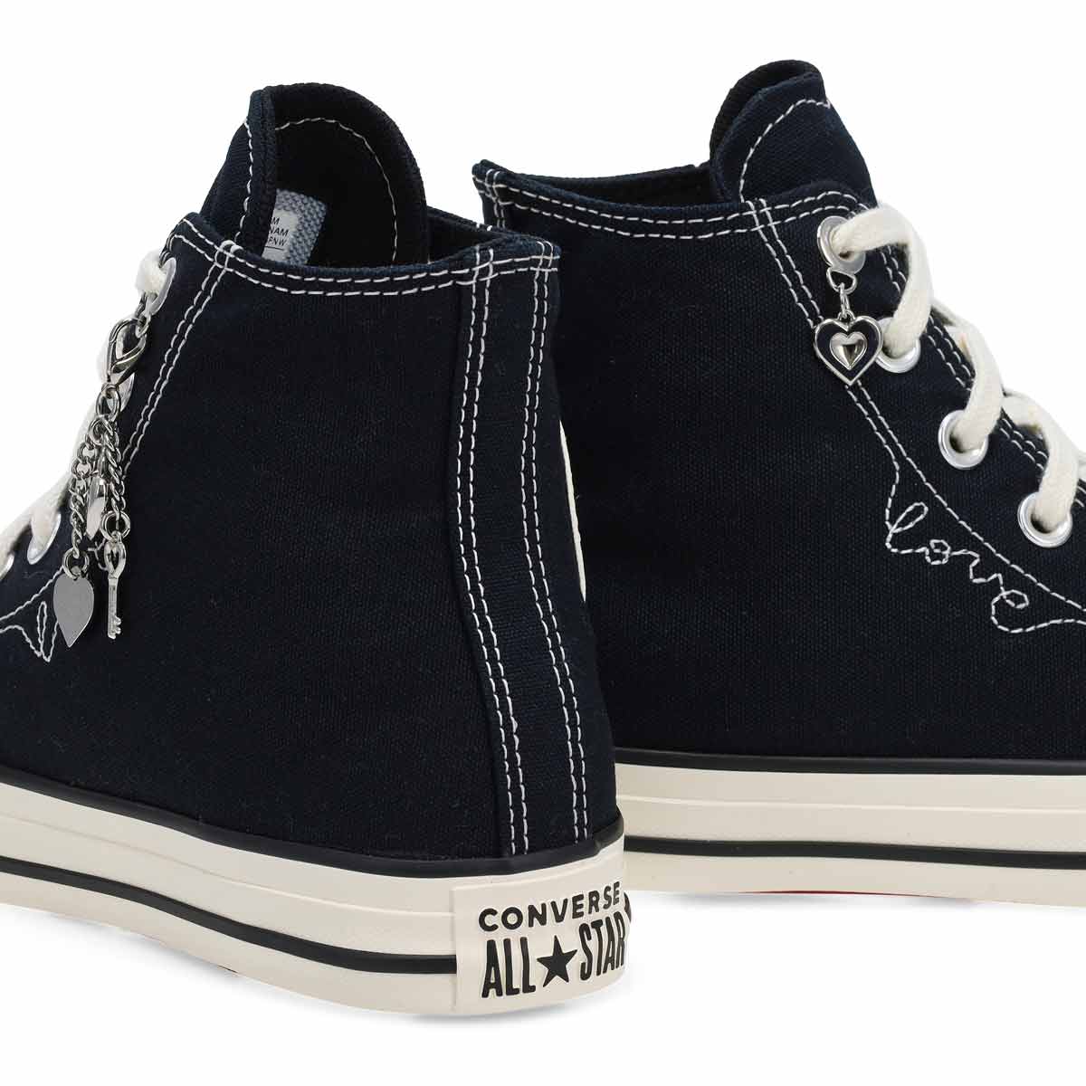 Baskets hautes CHUCK TAYLOR ALL STAR, noir/aigrette/rouge Days Ahead, femmes