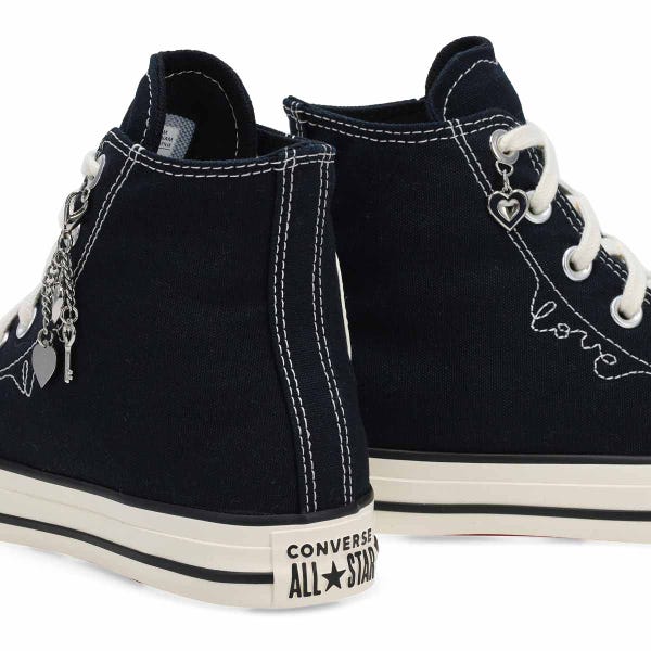 Baskets hautes CHUCK TAYLOR ALL STAR, noir/aigrette/rouge Days Ahead, femmes