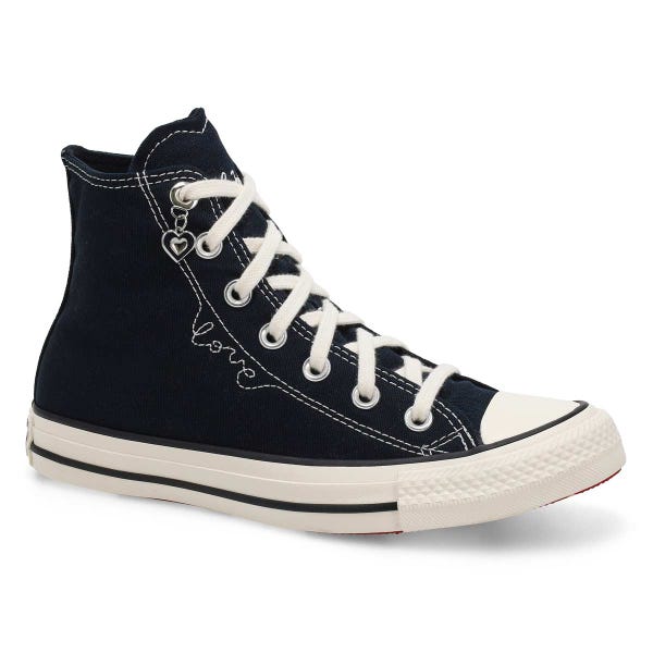 Baskets hautes CHUCK TAYLOR ALL STAR, noir/aigrette/rouge Days Ahead, femmes