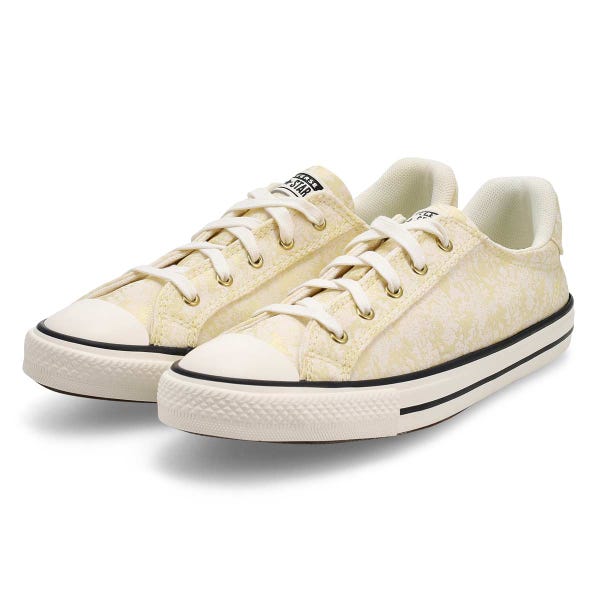 Women's Chuck Taylor All Star Golden Sneaker - Golden View Egret/Black