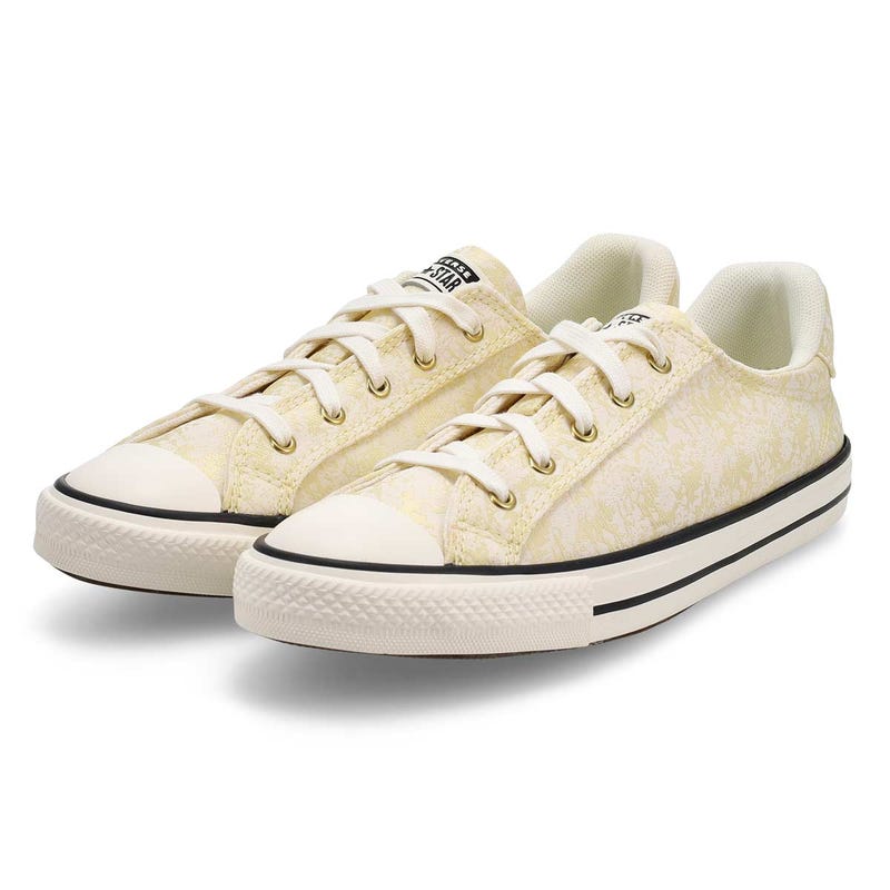 Women's Chuck Taylor All Star Golden Sneaker - Golden View Egret/Black